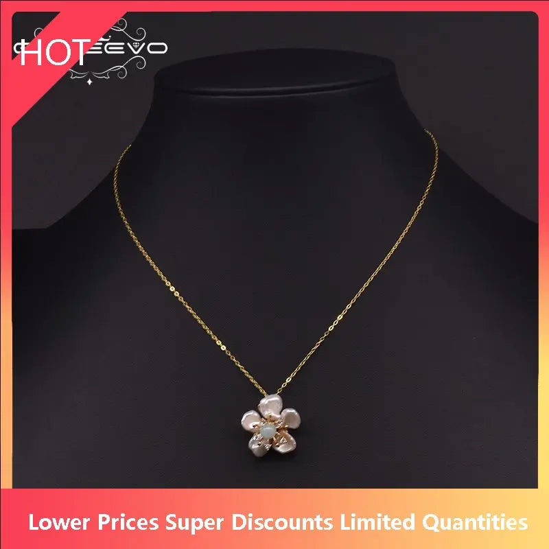 Baroque Pearl 925 Silver Pendant Necklace Women Fine Jewelry