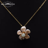 Baroque Pearl 925 Silver Pendant Necklace Women Fine Jewelry