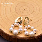 Baroque Pearl Bohemia Drop Earring for Engagement Gift