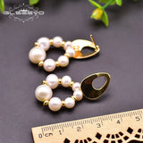 Baroque Pearl Bohemia Drop Earring for Engagement Gift