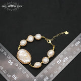 Baroque Pearl Ladies Bracelet for Banquet Wedding Party