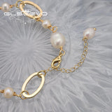 Baroque Pearls Long Chain Pendant Bracelet Wedding Jewelry
