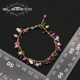 Natural Baroque Pearls Woman Bracelet Retro High Jewelry