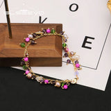 Natural Baroque Pearls Woman Bracelet Retro High Jewelry