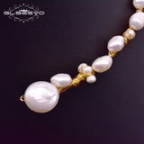 Baroque Pearl Necklace for Women Wedding Party Gift