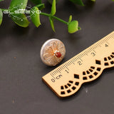 Natural Baroque Round Pearl Stud Earrings for Women Bride Wedding