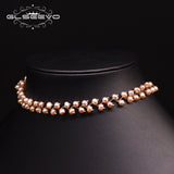 Pearl Choker Necklace for Women Wedding Fine Jewelry GN0171