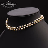 Pearl Choker Necklace for Women Wedding Fine Jewelry GN0171