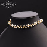 Pearl Choker Necklace for Women Wedding Fine Jewelry GN0171