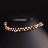 Pearl Choker Necklace for Women Wedding Fine Jewelry GN0171