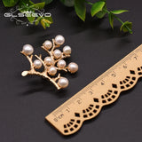 Freshwater Pearl Tree Brooch Pins Women Girls Baby Party Jewelry