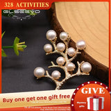 Freshwater Pearl Tree Brooch Pins Women Girls Baby Party Jewelry