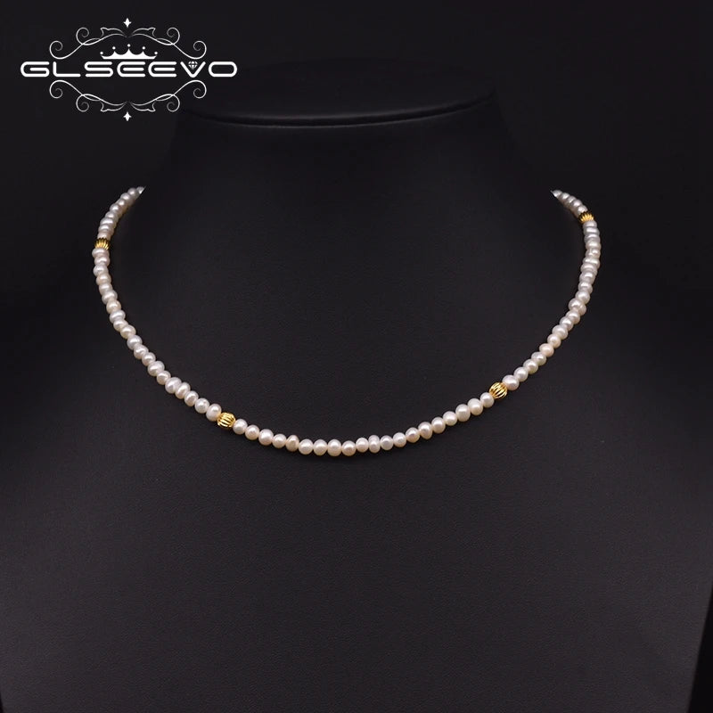 Freshwater Pearls Choker Necklace for Women