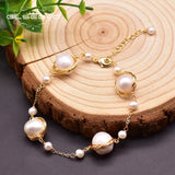 Natural Fresh Water Pearls Bracelets for Wedding Party GB0212