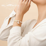 Tahitian Pearl Flower Bracelet Fine Jewelry GB0184