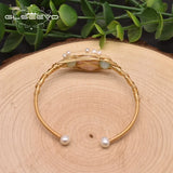 Baroque Pearl Bracelet Birthday Party Gift GB0930