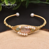 Baroque Pearl Bracelet Birthday Party Gift GB0930
