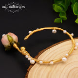 Freshwater Pearl Bracelet Woman Adjustable Flower Wedding Gift