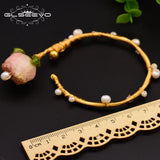 Freshwater Pearl Bracelet Woman Adjustable Flower Wedding Gift