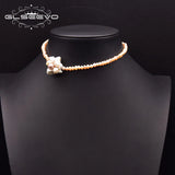 Baroque Pearl Necklace Women Collar Chain Choker Jewelry