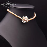 Baroque Pearl Necklace Women Collar Chain Choker Jewelry