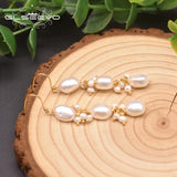 Baroque Pearl Star Earrings For Women Wedding Gift Drop Earring GE0963