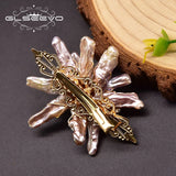 Pink Purple Pearl HairPin Women Girl Party Fine Jewelry