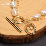 Baroque Pearl Women's Bracelet Anniversary Gift Jewelry