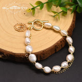 Baroque Pearl Women's Bracelet Anniversary Gift Jewelry