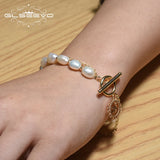Baroque Pearl Women's Bracelet Anniversary Gift Jewelry