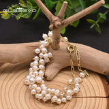Freshwater Pearl Adjustable Bracelet Women Party Gift Charm Jewellery