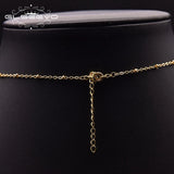 Freshwater Pearl Chain Necklace For Woman Wedding Pendant Jewelry