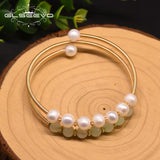 Natural Freshwater Pearl Double-Layer Bracelet Women's Party Birthday Gift