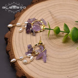 Freshwater Pearl Earrings 925 Silver Anniversary Gift