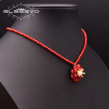 Freshwater Pearl Necklace Coral Necklace Party Birthday Gift