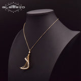 Natural Freshwater Pearl Necklace Pendant Woman Long Necklace Wedding Party Gift