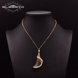 Natural Freshwater Pearl Necklace Pendant Woman Long Necklace Wedding Party Gift