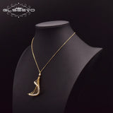 Natural Freshwater Pearl Necklace Pendant Woman Long Necklace Wedding Party Gift