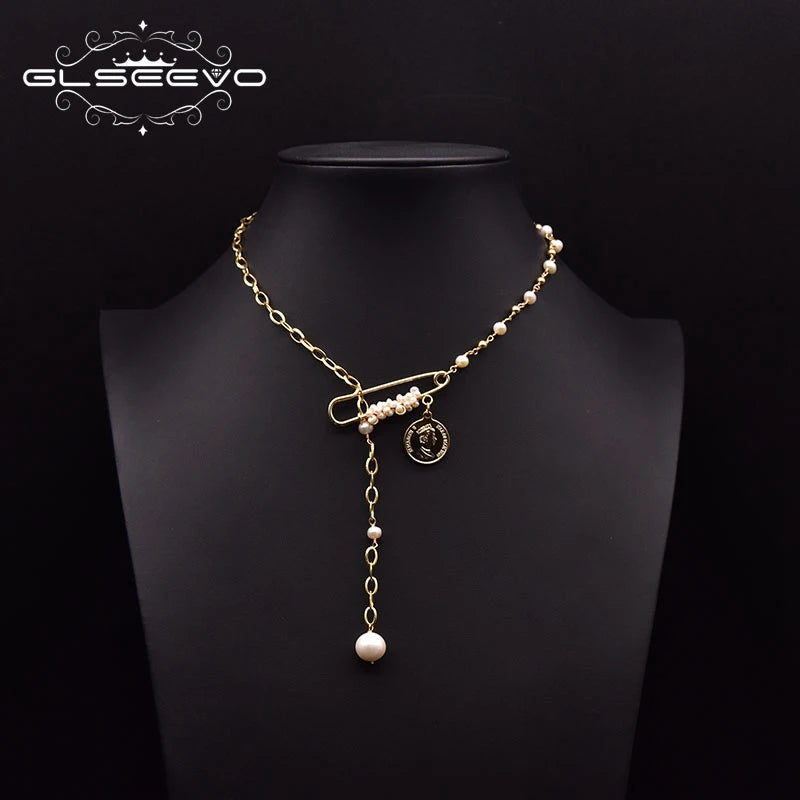 Freshwater Pearl Necklace Women's Party Gift High-end Jewelry