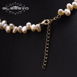 Freshwater Pearl Necklace Woman Pearl Style Chain Jewelry