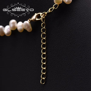 Freshwater Pearl Necklace Woman Pearl Style Chain Jewelry