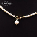 Freshwater Pearl Necklace Woman Wedding Gift Pearl Pendant Jewelry
