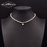 Freshwater Pearl Necklace Woman Wedding Gift Pearl Pendant Jewelry