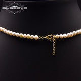 Natural Freshwater Pearl Short Necklace For Woman Anniversary