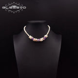 Natural Freshwater Pearl Short Necklace For Woman Anniversary