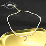 Natural Freshwater Pearls Elk Necklace Women's Fine Jewelry