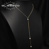 Freshwater Pearls Chain Pendant Necklace Fine Jewelry