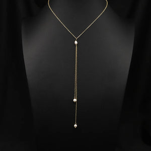 Freshwater Pearls Chain Pendant Necklace Fine Jewelry