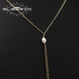 Freshwater Pearls Chain Pendant Necklace Fine Jewelry