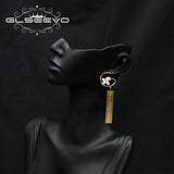 Freshwater Pearl Flowers Tassel Women's Earrings